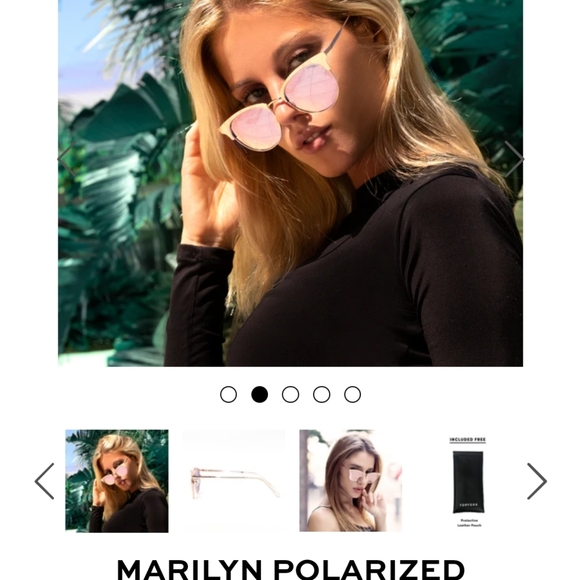 TOPFOX CANDY PINK ROUND OVERSIZED SUNGLASSES - Picture 6 of 13